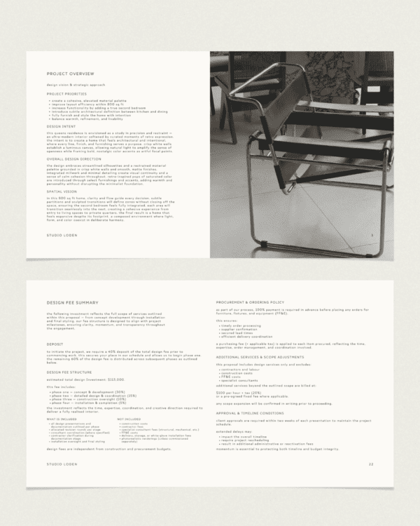 Loden Fee Proposal Hover