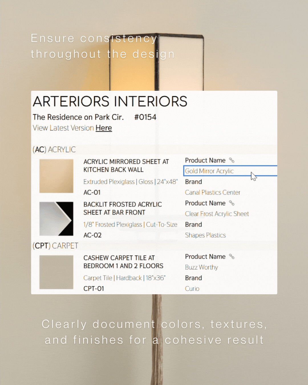 Design Specifications Book