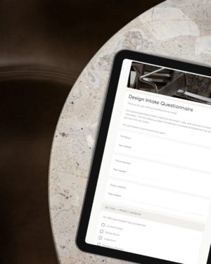 Design Intake Questionnaire